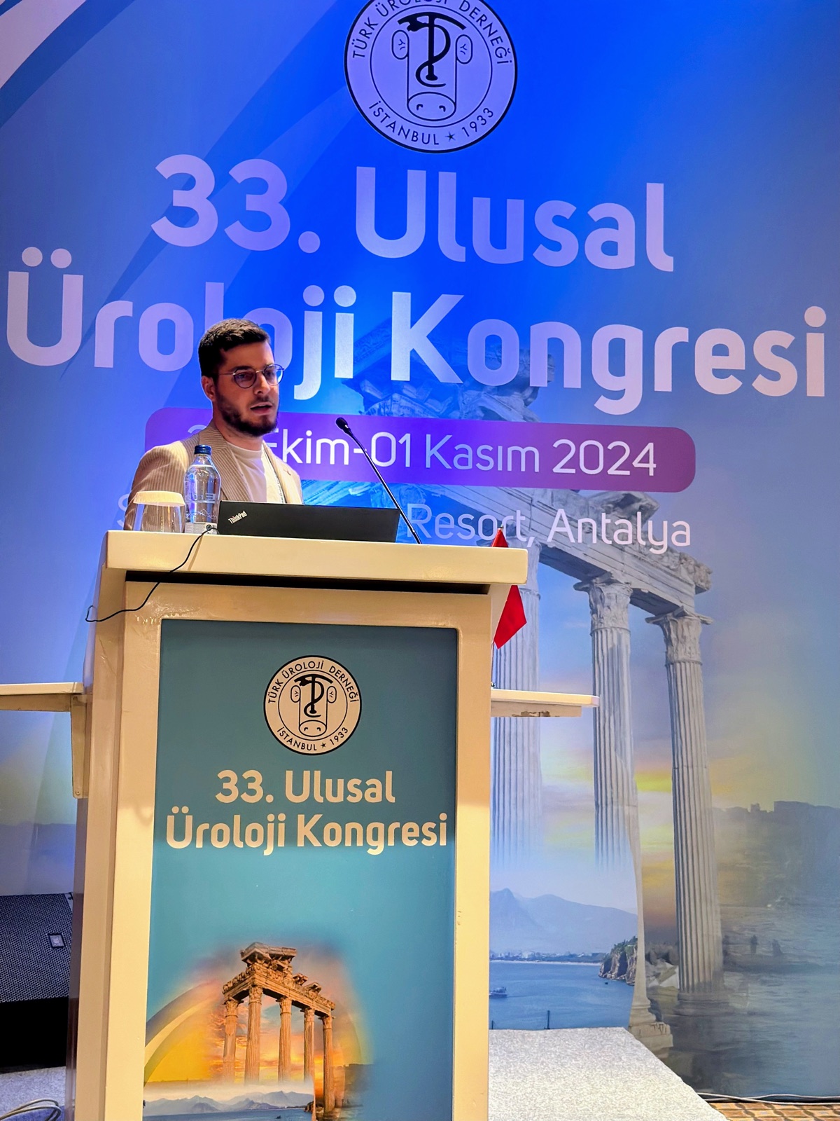 Türk Üroloji Derneği 33. Ulusal Üroloji Kongresi'nde bilimsel sunum